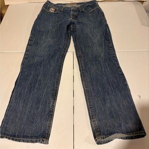 Cinch WRX FR Regular Fit Straight Leg Blue Denim Jeans Men’s Size 36x30